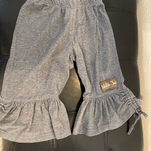 Matilda Jane Charcoal Ruffle Kids Bottoms